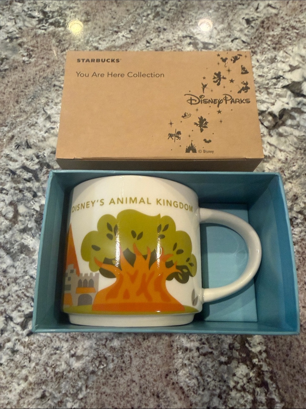 Starbucks Disney animal kingdom coffee mug new